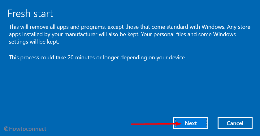 How to Run Installation from scratch in Windows 10 2004 removing Bloatware