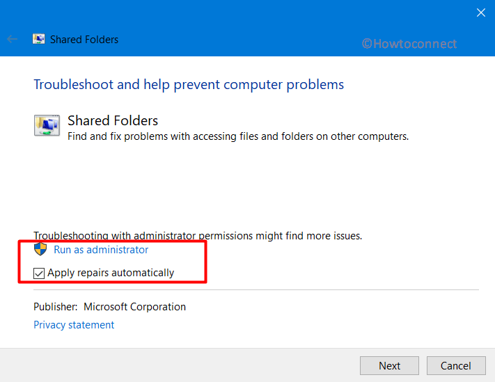 How to Run Shared Folder Troubleshooter in Windows 10 Picture 4