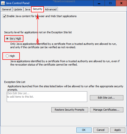 How to Run an Application Blocked by Java Security Windows 10 Pic 3