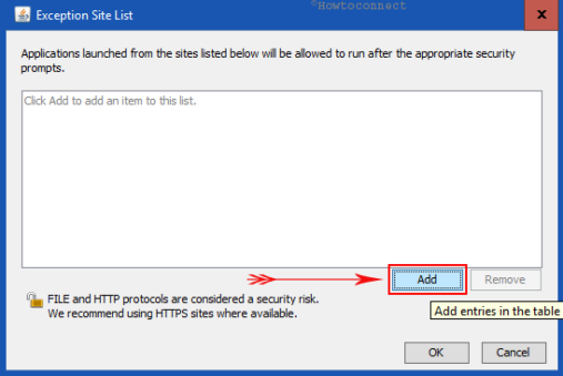 How to Run an Application Blocked by Java Security Windows 10