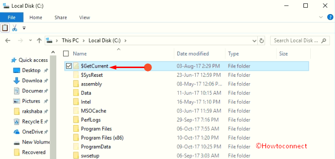 How to Safely Delete $GetCurrent Folder in Windows 10 Image 2