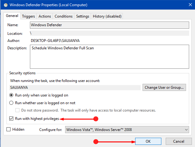 How to Schedule Windows Defender Full or Quick Scan on Windows 10 Photos 8