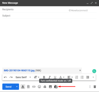 how to send secure email attachments in gmail