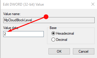 How to Set High Blocking Level for Cloud Protection in Windows Defender Windows 10 photo 8