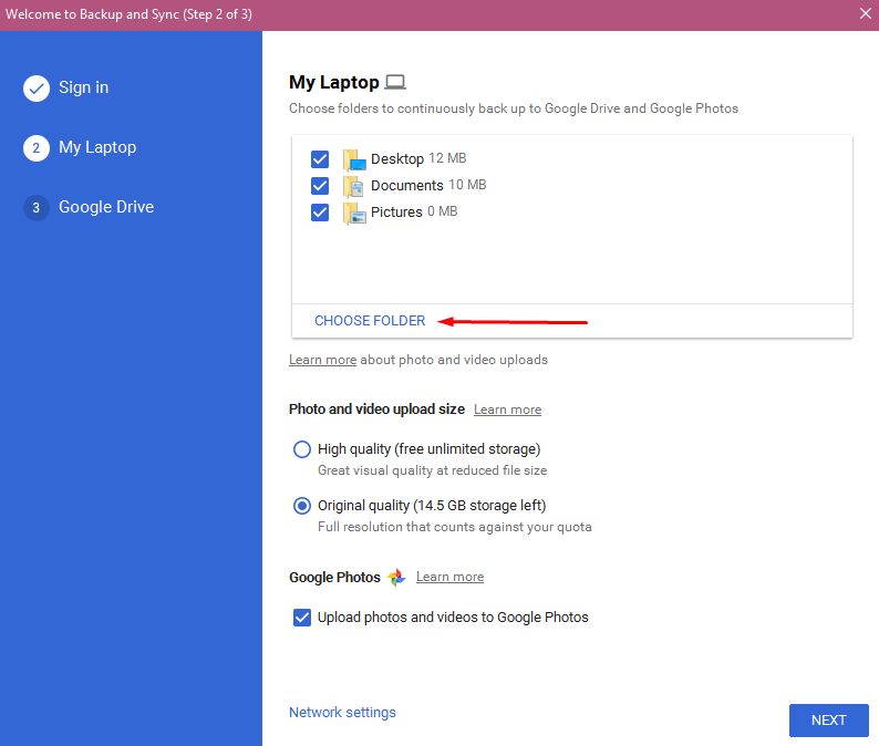 How to Setup Google Drive Backup and Sync on Windows 10 pic 5