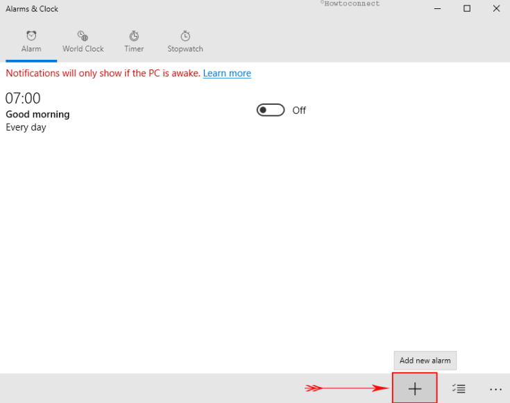 How to Setup an Alarm on Windows 10 Laptop