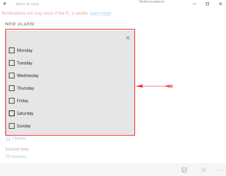 How to Setup an Alarm on Windows 10 Laptop image 4
