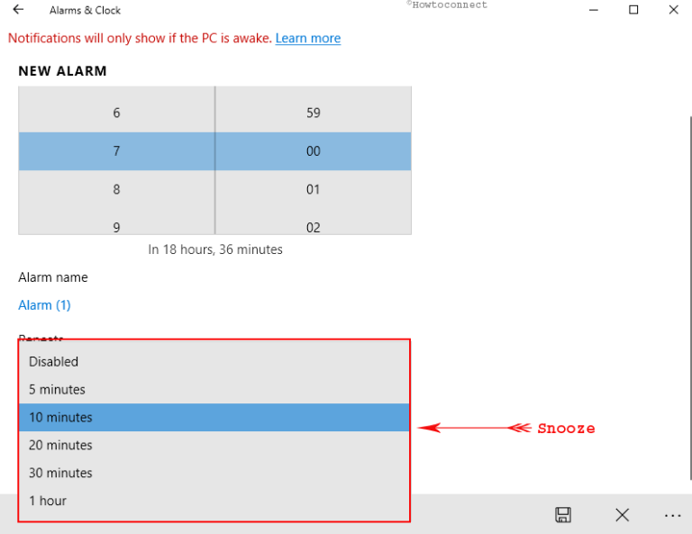 How to Setup an Alarm on Windows 10 Laptop