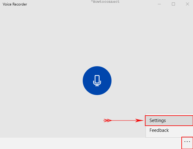 How to Setup and Use Voice Recorder in Windows 10 Image 3