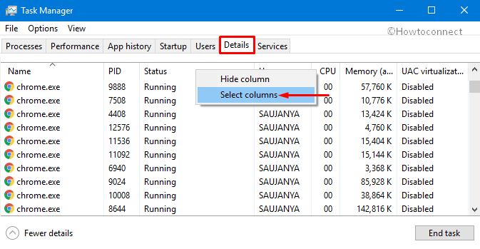 How to Show DPI Awareness on Task Manager in Windows 11 or 10 Photos 3