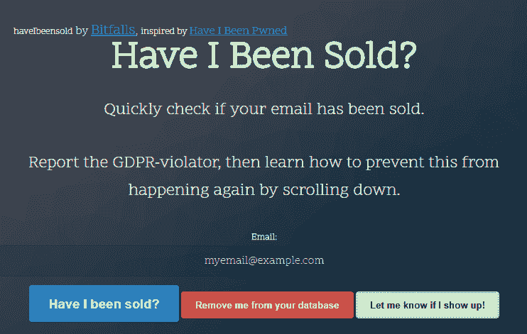How to Stop Your Email From Being Sold