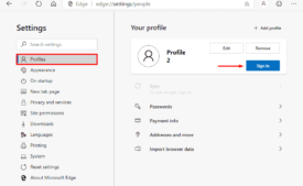 How to Sync Form Fill data and Passwords in Microsoft Edge Chromium - Image 1
