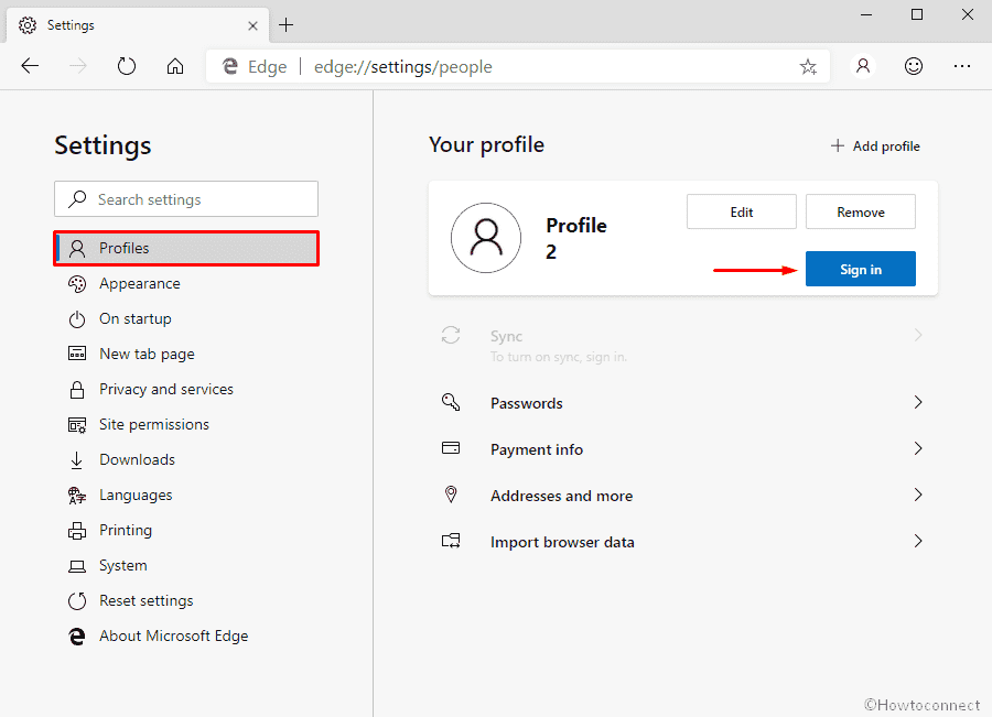 How to Sync Form Fill data and Passwords in Microsoft Edge Chromium