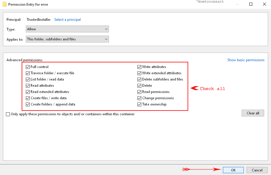 How to Take Permission from Trustedinstaller in Windows 11 or 10 image 8