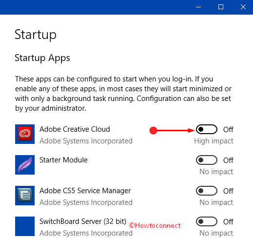 How to Turn Off Startup Items in Windows 10 Using Settings Pic 3