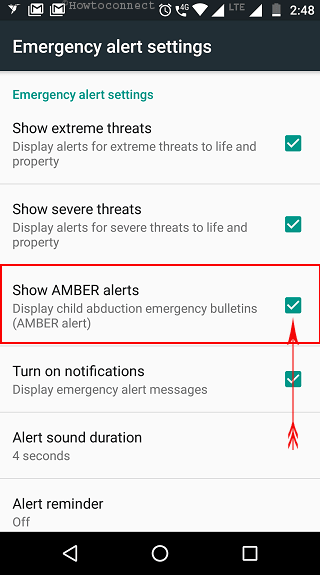 How to Turn off Flash Flood Warning on Android Pic 6