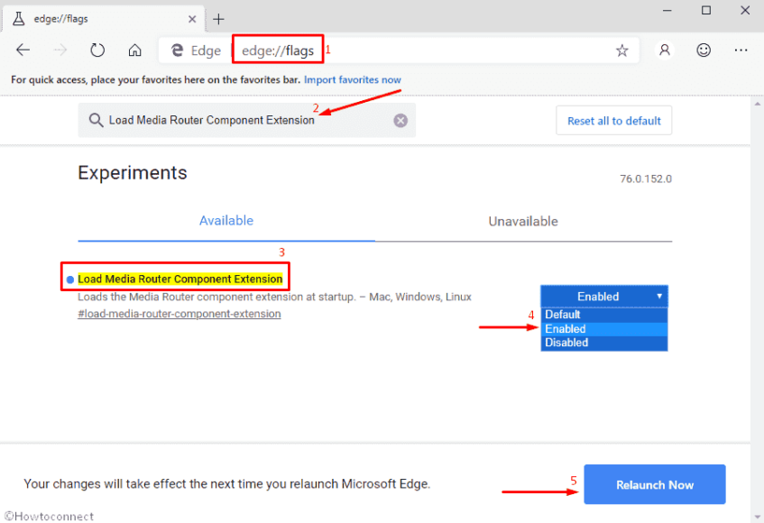 How to Turn on Chromecast in Microsoft Edge Chromium Browser