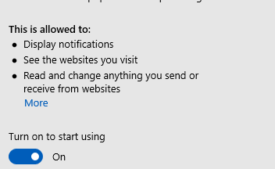 How to Turn on Extensions in Microsoft Edge InPrivate Mode pic 3