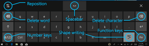 How to Type using the Eye Control Keyboard in Windows 10 Photos 7
