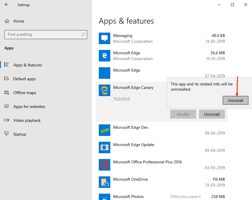 How to Uninstall Chromium Microsoft Edge Browser image 3