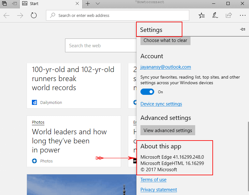 How to Update Microsoft Edge to Latest Version on Windows 10 Pic 2