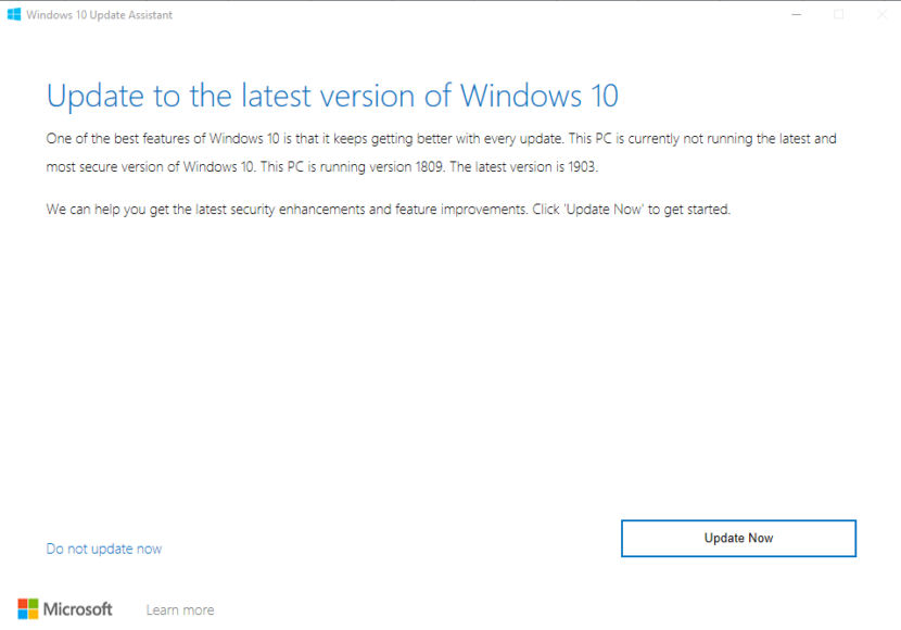 Update Desktop How to Update your Desktop to Windows 10 May 2019 Update 1903