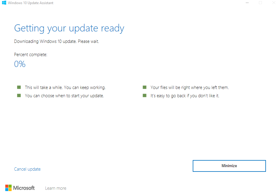 How to Update your Desktop to Windows 10 May 2019 Update 1903 image 5