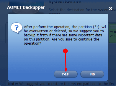How to Use AOMEI Backupper to Backup and Restore in Windows 10 pic 7