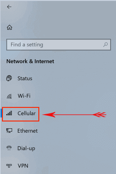 How to Use Cellular Instead WiFi Network Automatically in Windows 10 Image 2