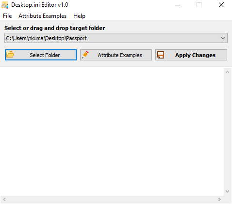 How to Use Desktop.ini Editor Tool to Change Folder Attributes on Windows image 1