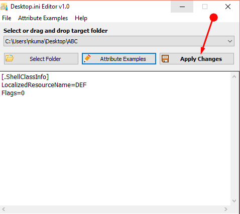 How to Use Desktop.ini Editor Tool to Change Folder Attributes on Windows image 6