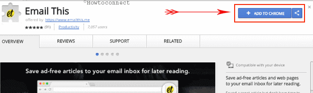How to Use Email This 1.0.5 for Chrome image 1
