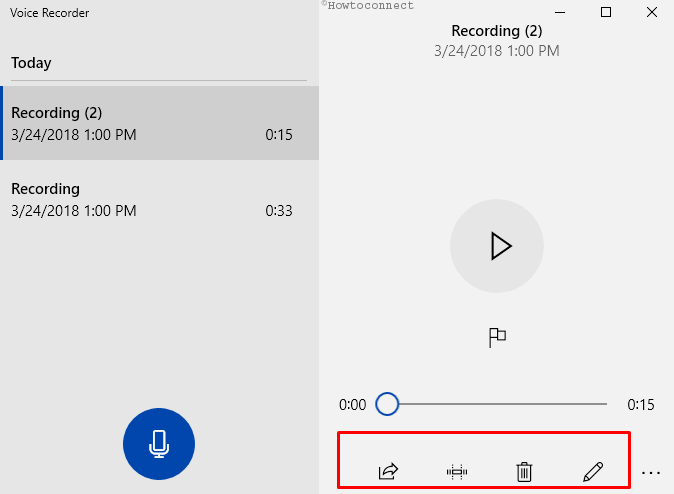 How to Use Voice Recorder in Windows 10 Image 10 Image 12