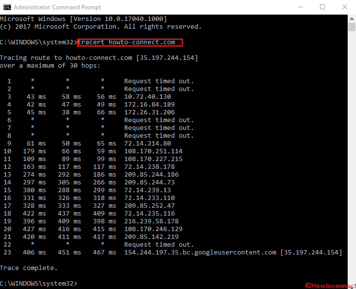 How to Use cmd Command Traceroute in Windows 11 or 10 image 1