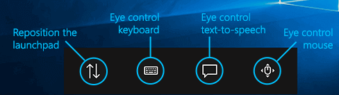 How to Use the Launchpad Using Eye Control in Windows 10 Photos 5