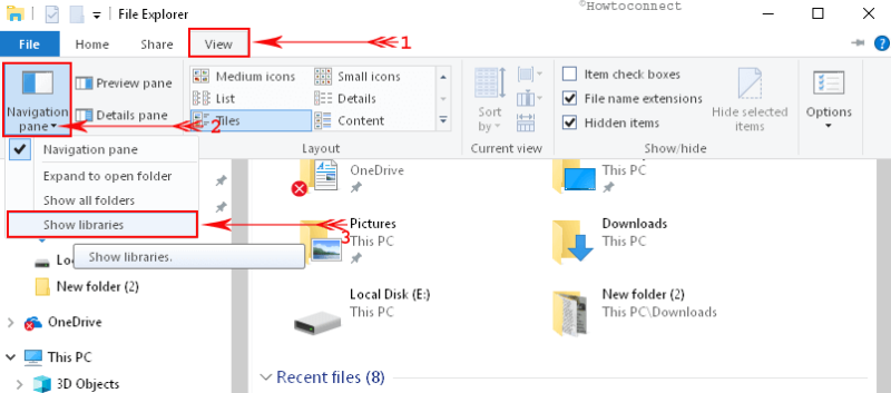 Libraries Folder In Windows 10 How to Work with Library in Windows 10