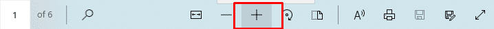 How to Zoom in PDF on Microsoft Edge