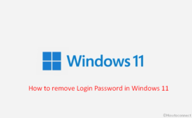 How to remove Login Password in Windows 11 easily