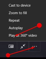 How to watch 360° Videos Using Movies & TV on Windows 10 PC pic 3