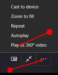 How to watch 360° Videos Using Movies & TV on Windows 10 PC pic 3