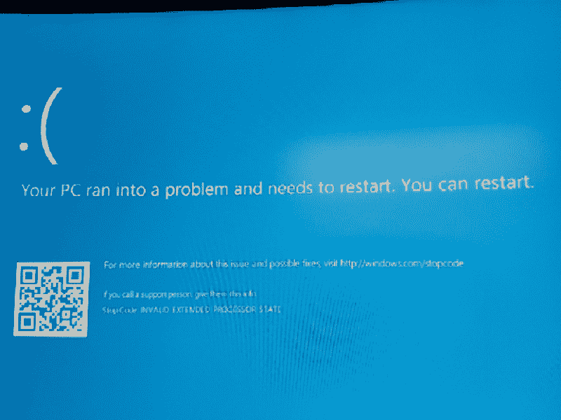 INVALID_EXTENDED_PROCESSOR_STATE