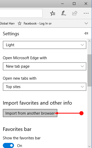 Import Bookmarks from Safari to Microsoft Edge Photo 4