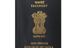 indian passport main page