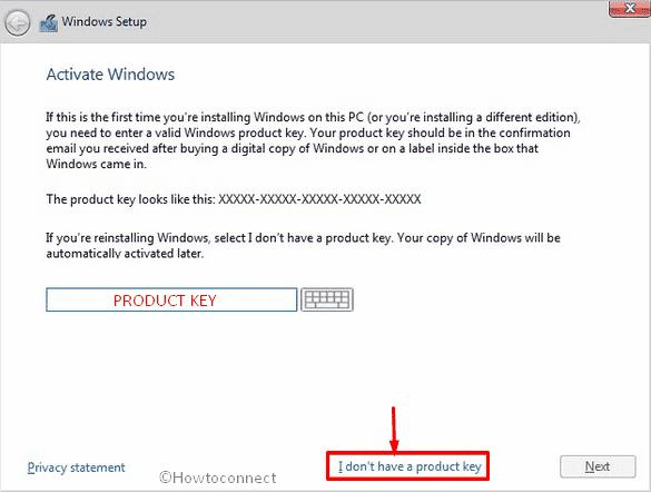 Install Windows 10 November 2019 Update Version 1909-provide Product key