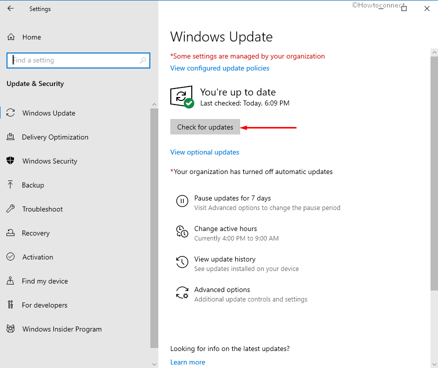 Install the latest build of Window 10