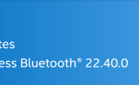 Intel WiFi Bluetooth driver 22.40.0