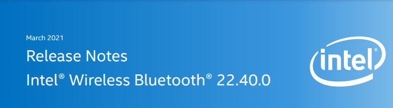 Intel WiFi Bluetooth driver 22.40.0