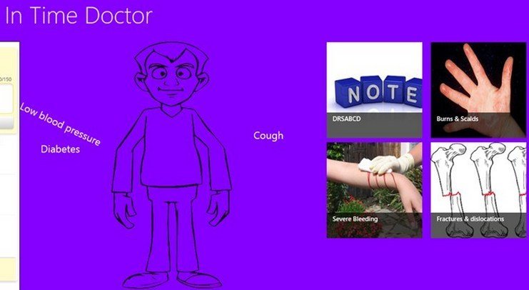 In Time Doctor Windows 8 app