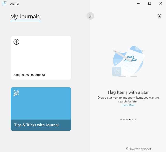 Journal Pen app for Microsoft Garage project