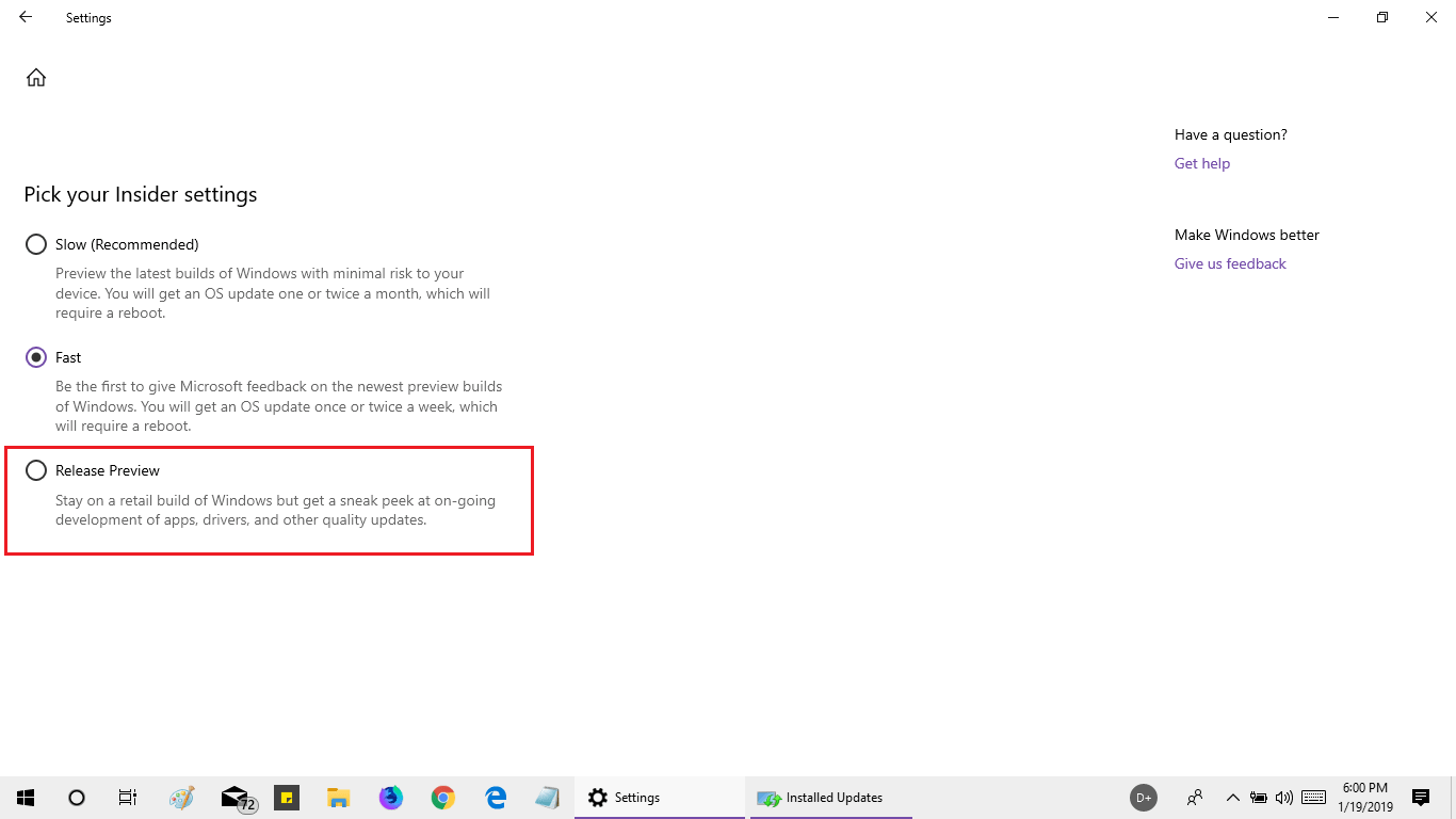 KB4476976 Windows 10 1809 17763.292 for Testing